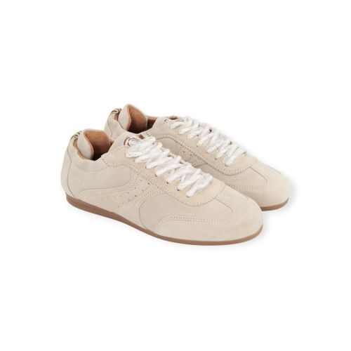 Via Vai June Haylee dames sneaker in zand suede.