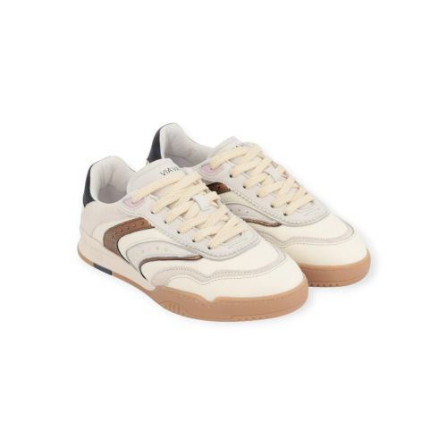 Via Vai Kris Sky sneaker in off wit leer voor dames. 
