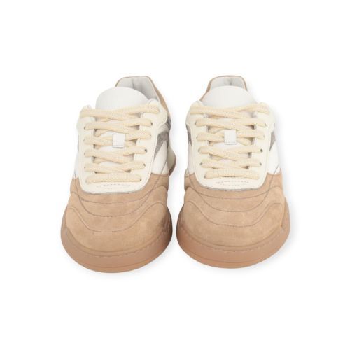 Via Vai Kris Sky sneaker in beige suède voor dames. Via Vai Kris Sky sneaker in beige suède voor dames.