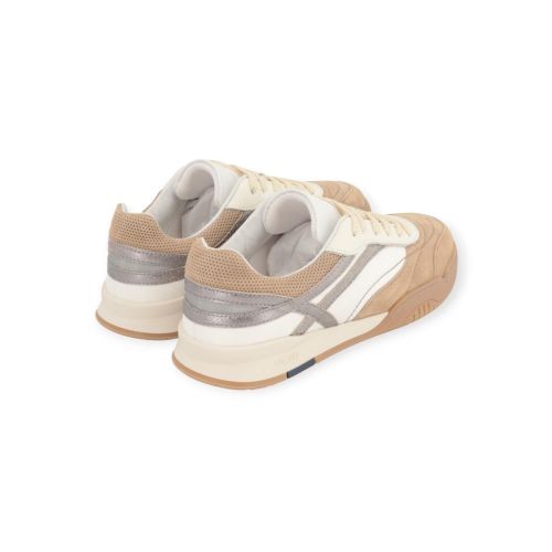 Via Vai Kris Sky sneaker in beige suède voor dames. Via Vai Kris Sky sneaker in beige suède voor dames.