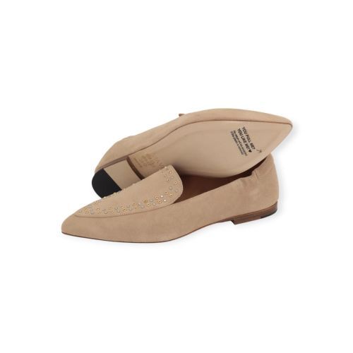 Via Vai Lola Gabriel mocassin in sand suède voor dames. 