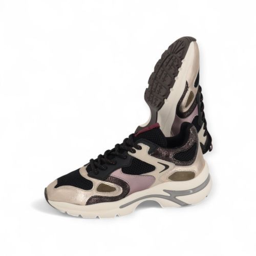 Via Vai Sneaker Zwart dames (Vesper Due 62215 04-900 - Vesper Due 62215 04-900) - Rigi