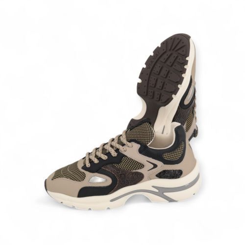 Via Vai Sneaker Taupe dames (Vesper Due 62215 06-1080 - Vesper Due 62215 06-1080) - Rigi