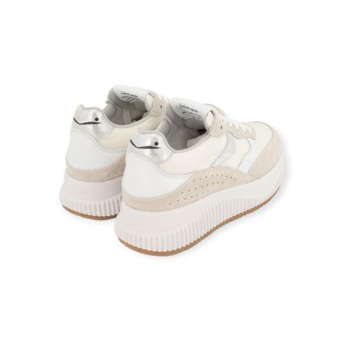 Voile Blanche Lana Fresh sneaker voor dames in zand suède Voile Blanche Lana Fresh sneaker voor dames in zand suède