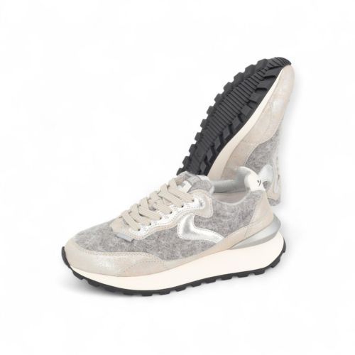 Voile Blanche Sneaker Zilver dames (Qwark Hype 2Q21 - Qwark Hype 2Q21) - Rigi