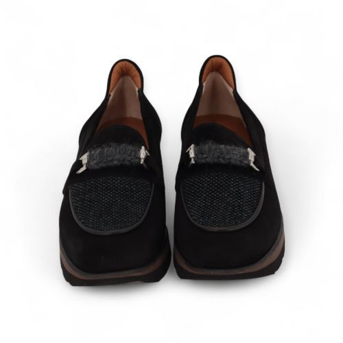 Volpato Mocassins - Loafers Zwart dames (4791 - 4791) - Rigi