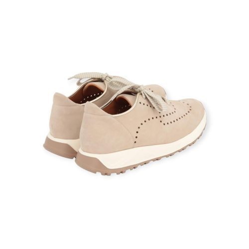 Volpato 4823 sneaker in zand suède voor dames. Volpato 4823 sneaker in zand suède voor dames.