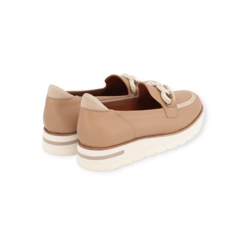 Volpato 4833 mocassin in camel leer voor dames. 