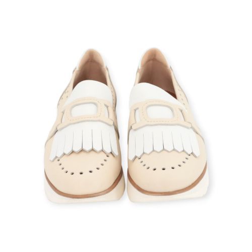 Volpato 4834 mocassin in beige leer voor dames. 