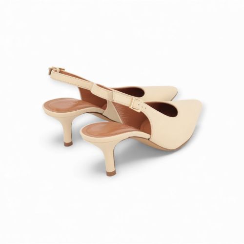 Voltan dames pump LV318 slingback in ‘panna’ ecru leer. Voltan dames pump LV318 slingback in ‘panna’ ecru leer.