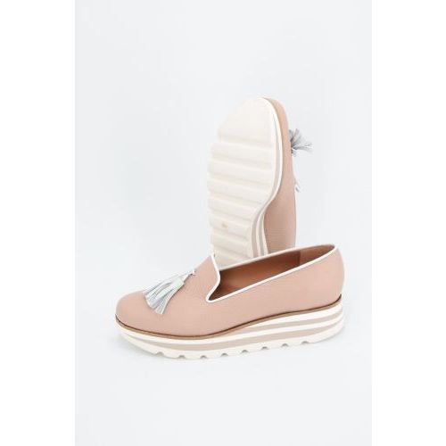 Voltan Mocassins - Loafers Nude dames (LV415 - LV415) - Rigi