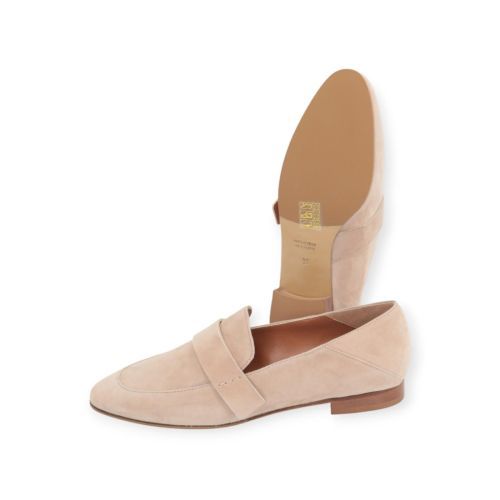 Voltan LV539- mocassin in beige/taupe suède