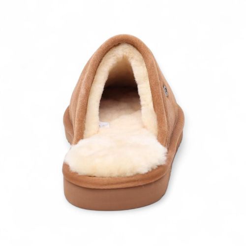 Warmbat Pantoffel Cognac heren (Classic Men CLC521025-13 - Classic Men CLC521025-13) - Rigi