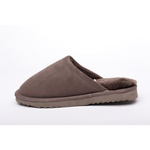 Warmbat Pantoffel Taupe heren (CLC521088-13 Classic  - CLC521088-13 Classic ) - Rigi