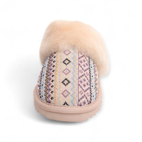 Warmbat Pantoffel Multi dames (Collie Women Print Blush CLL324654 - Collie Women Print Blush CLL32) - Rigi