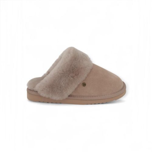 Warmbat Pantoffel Taupe