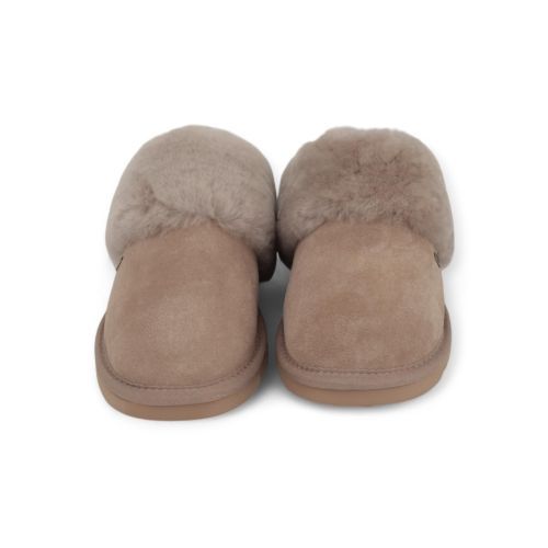 Warmbat Pantoffel Taupe dames (Flurry FLS321058-53 - Flurry FLS321058-53) - Rigi