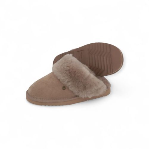 Warmbat Pantoffel Taupe dames (Flurry FLS321058-53 - Flurry FLS321058-53) - Rigi