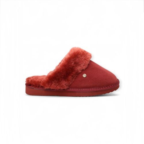 Warmbat Pantoffel Bordeaux