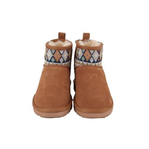 Warmbat Pantoffel Cognac dames (WLY324625-43 Wallaby Women Suede Boot Wo - WLY324625-43 Wallaby Women Sue) - Rigi