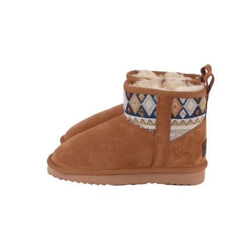 Warmbat Pantoffel Cognac dames (WLY324625-43 Wallaby Women Suede Boot Wo - WLY324625-43 Wallaby Women Sue) - Rigi