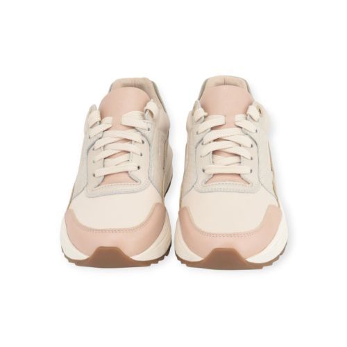Xsensible Golden Gate Lady GX dames sneaker in nude met beige leer. Xsensible Golden Gate Lady GX dames sneaker in nude met beige leer.