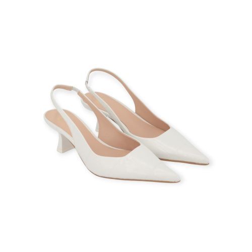 Zinda 2748 pump in wit crocco leer voor dames. Zinda 2748 pump in wit crocco leer voor dames.