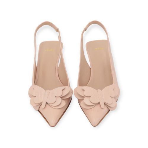 Zinda 3102 pump in zacht nude geprint leer voor dames. Zinda 3102 pump in zacht nude geprint leer voor dames.