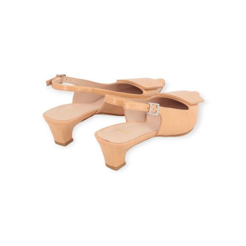 Zinda 3427 dames pump in camel crocco leer.