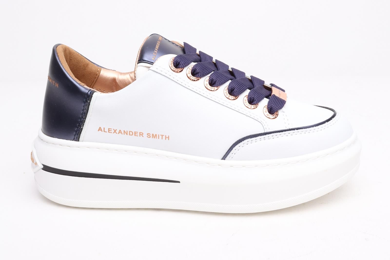 Alexander Smith Sneaker Wit dames Lancaster 1894 WBl Lancaster