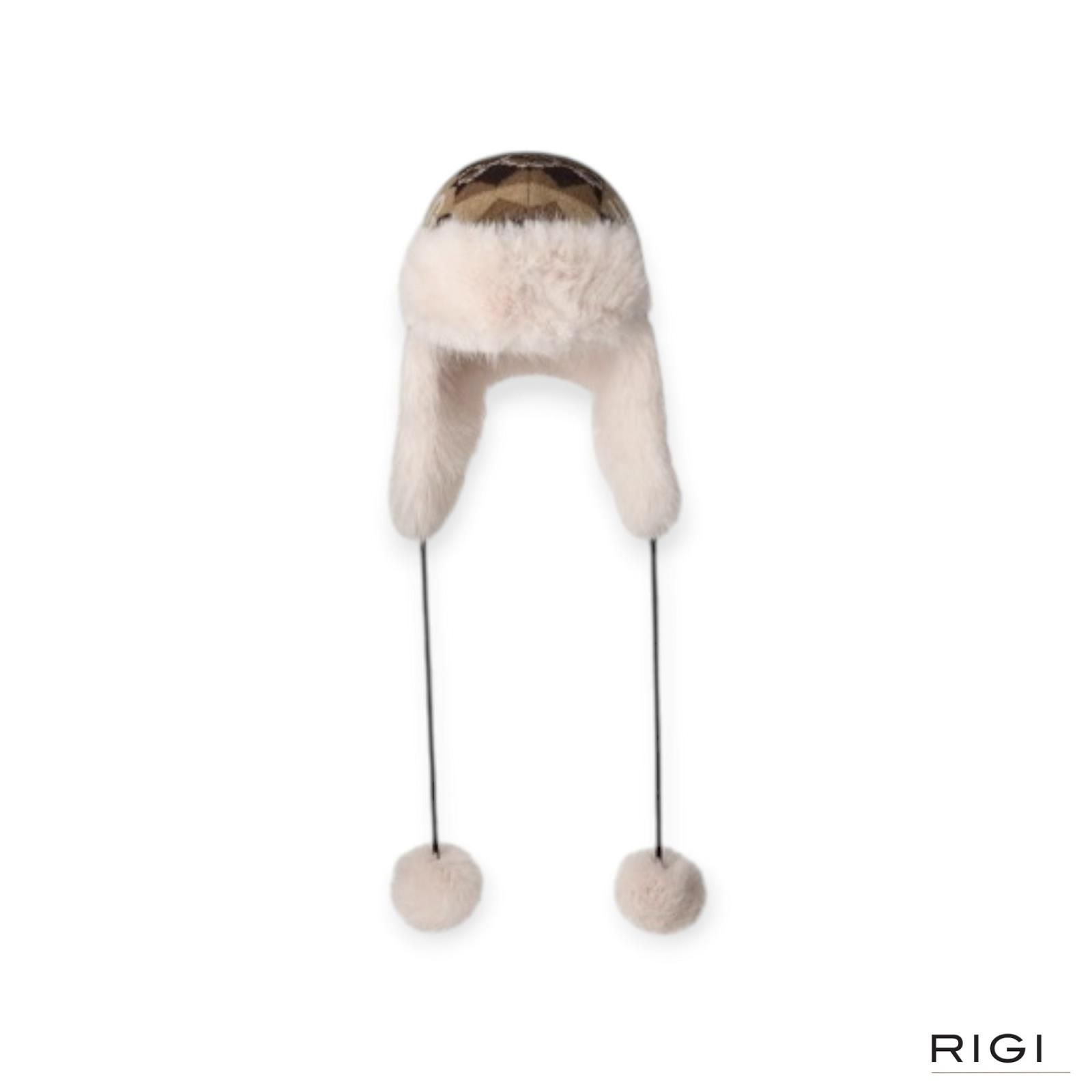 Ugg Braylee Uggisle Flaphat, muts in CFFG bruin, beige voor dames en heren. Ugg Braylee Uggisle Flaphat, muts in CFFG bruin, beige voor dames en heren.