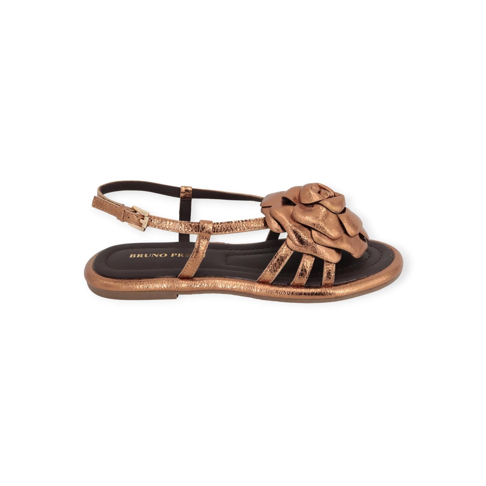 Bruno Premi 4005 dames sandaal in brons shining leer. Bruno Premi 4005 dames sandaal in brons shining leer.