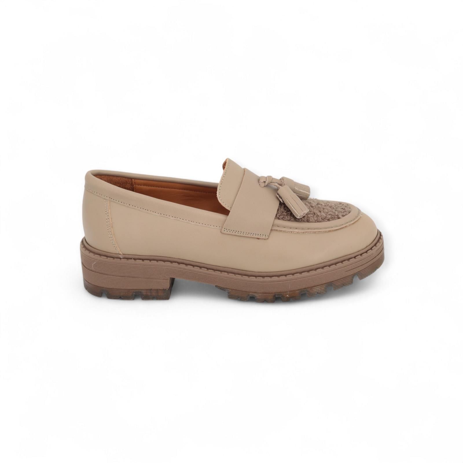 CTWLK - Catwalk Mocassins - Loafers Taupe dames (Snewy 29 - Snewy 29) - Rigi CTWLK - Catwalk Mocassins - Loafers Taupe dames (Snewy 29 - Snewy 29) - Rigi