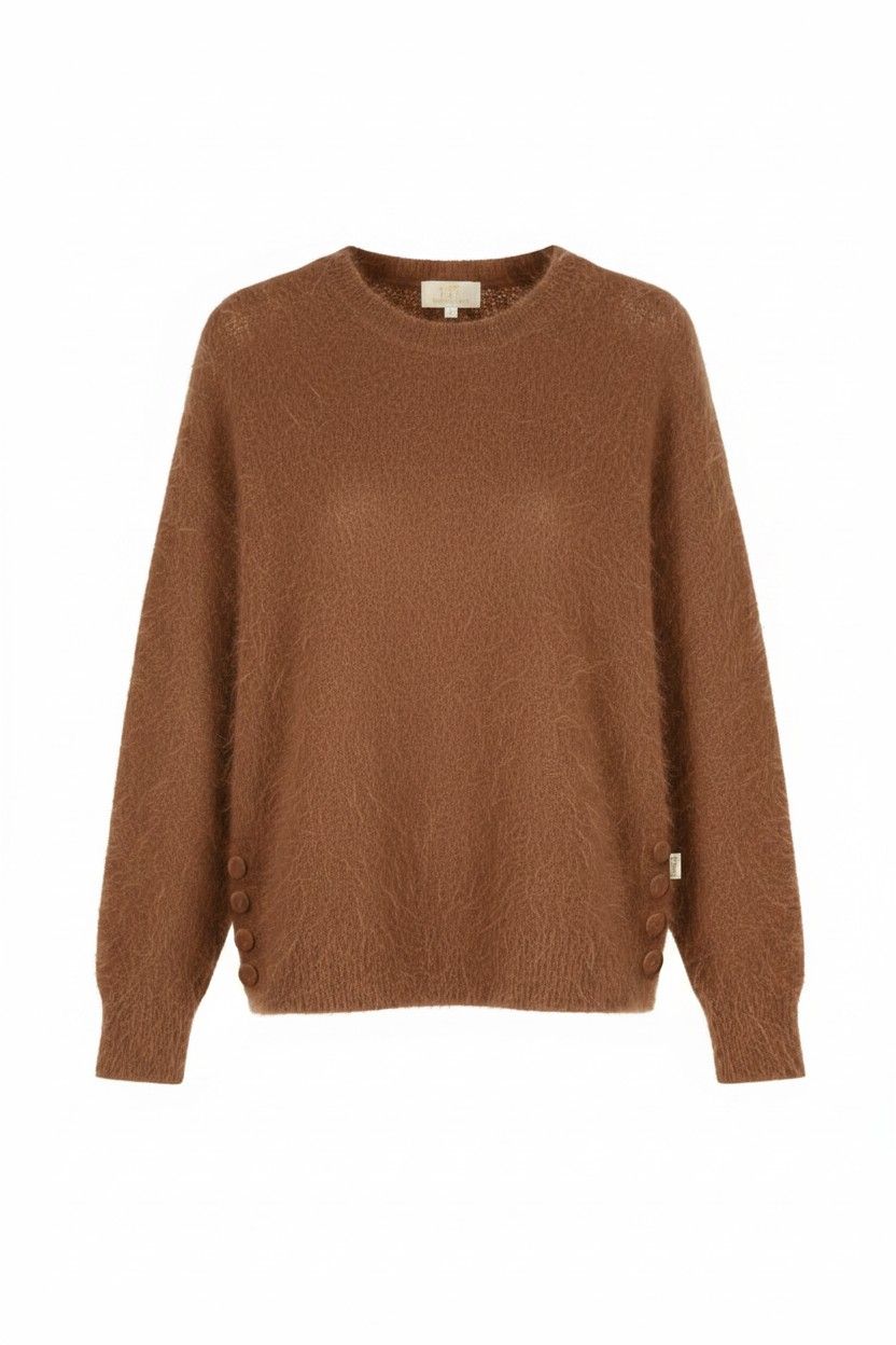 Cycleur De Luxe Sweater - Trui Bruin dames (Mary CDLWT262006 - Mary CDLWT262006) - Rigi Cycleur De Luxe Sweater - Trui Bruin dames (Mary CDLWT262006 - Mary CDLWT262006) - Rigi