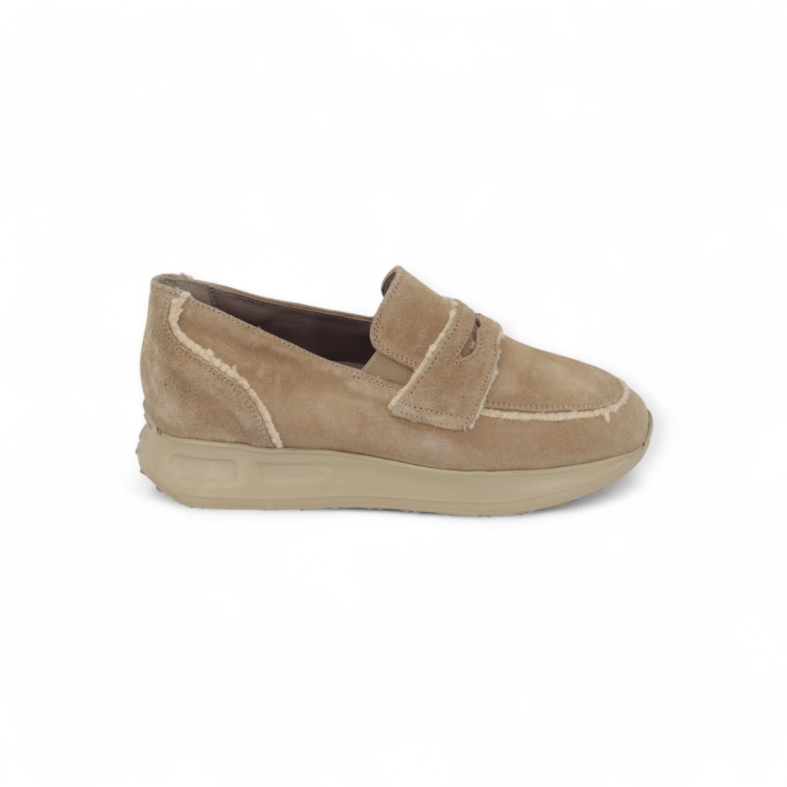 DL Sport Mocassins - Loafers Taupe dames (6758 - 6758) - Rigi DL Sport Mocassins - Loafers Taupe dames (6758 - 6758) - Rigi