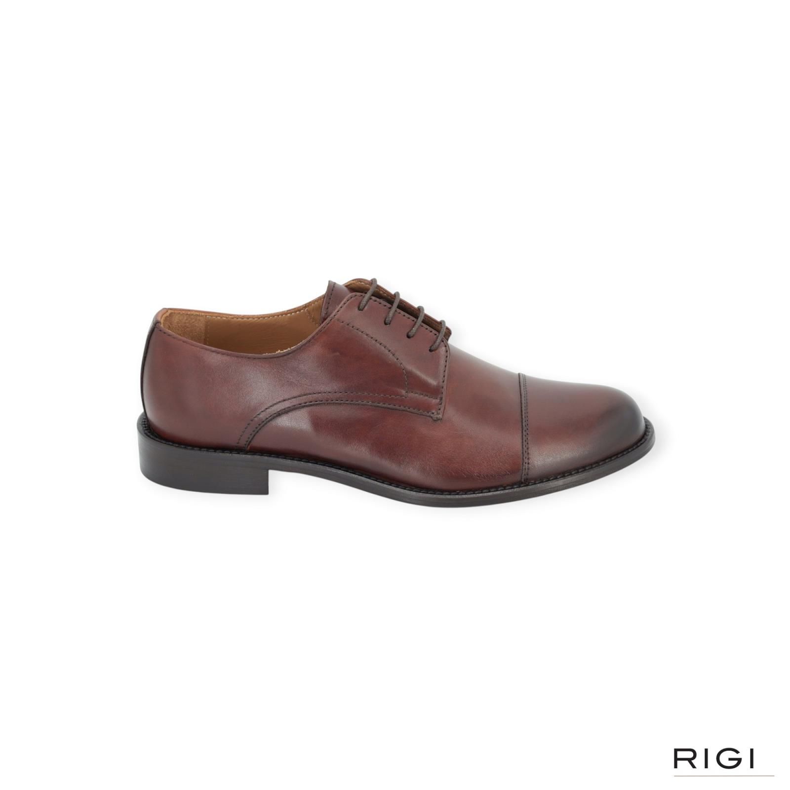 Exton heren veter schoen in cognac leer. Exton heren veter schoen in cognac leer.