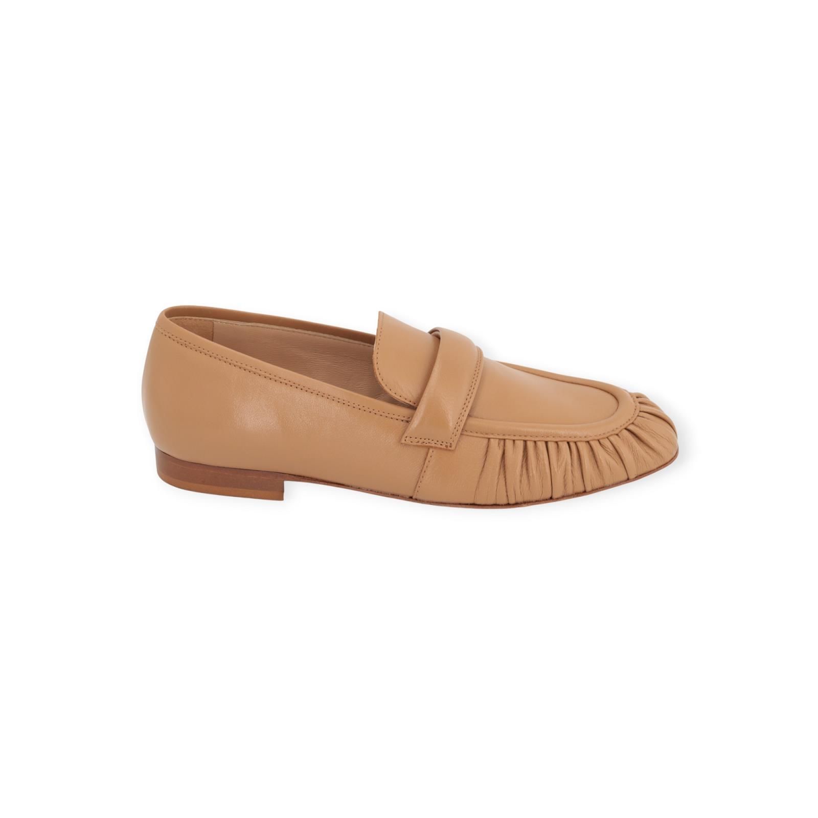 Luca Grossi dames mocassin in camel leer. Luca Grossi dames mocassin in camel leer.