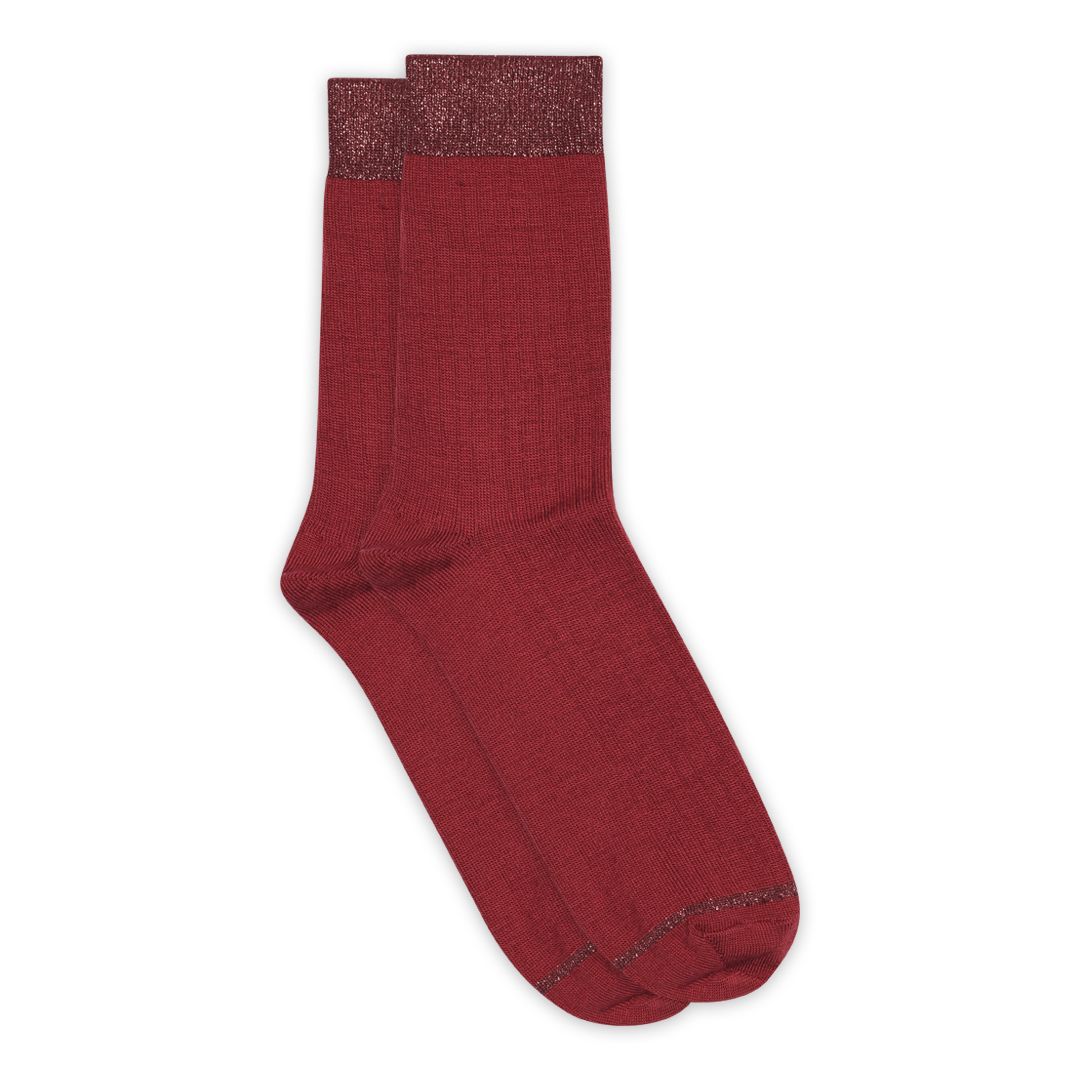 MP Denmark Sokken Rood dames (Erina wool rib socks 12-59532-0 - Erina wool rib socks 12-59532-) - Rigi MP Denmark Sokken Rood dames (Erina wool rib socks 12-59532-0 - Erina wool rib socks 12-59532-) - Rigi