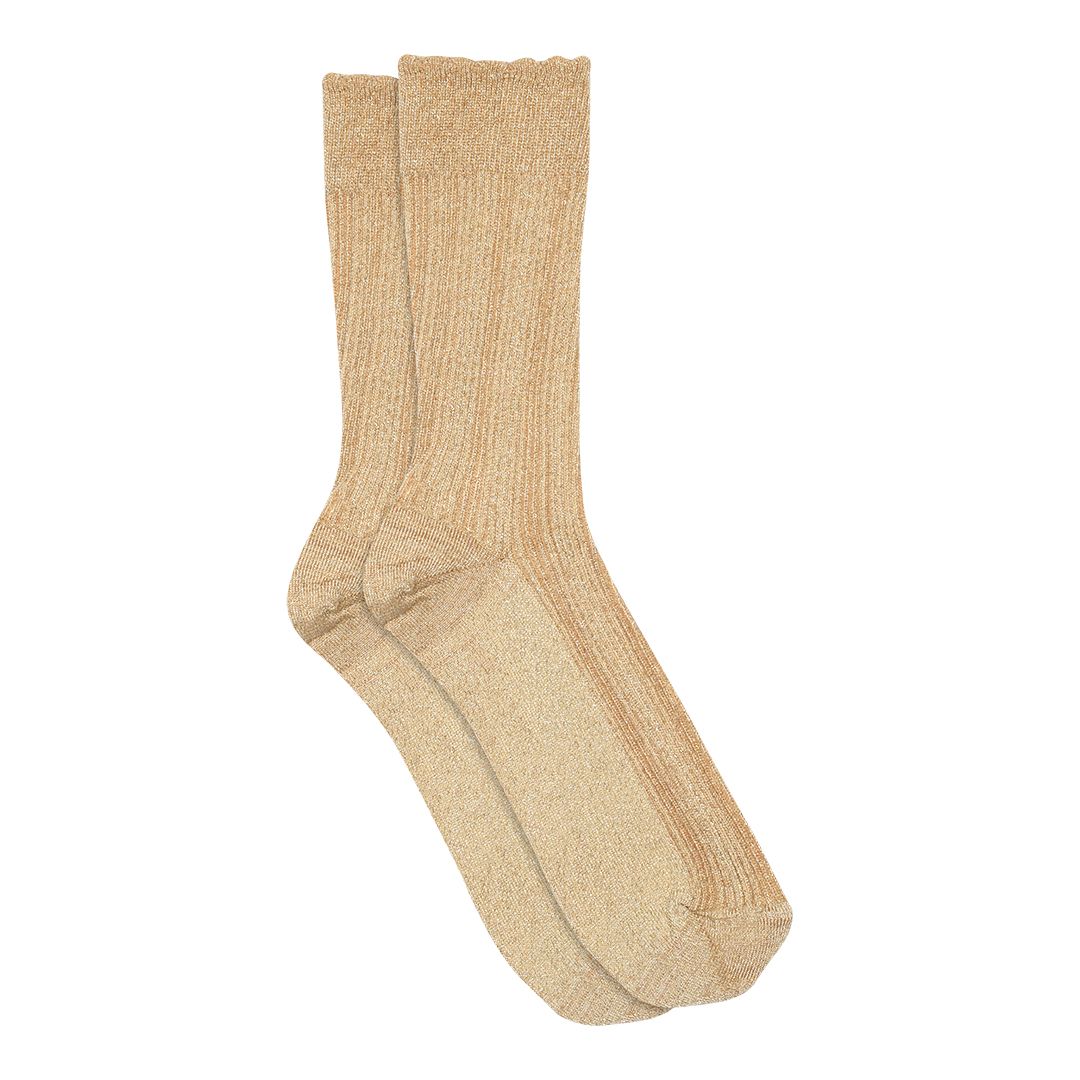 MP Denmark Sokken Goud dames (Julia glitter socks - Julia glitter socks) - Rigi MP Denmark Sokken Goud dames (Julia glitter socks - Julia glitter socks) - Rigi