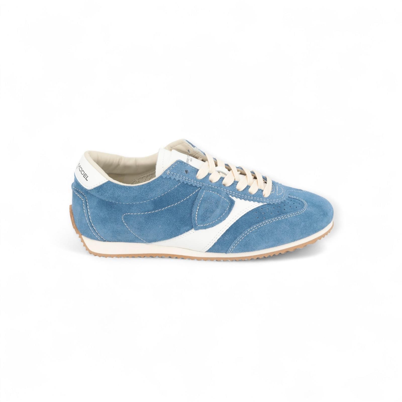 Philippe Model Planche Low dames sneaker licht blauw-jeans. Philippe Model Planche Low dames sneaker licht blauw-jeans.