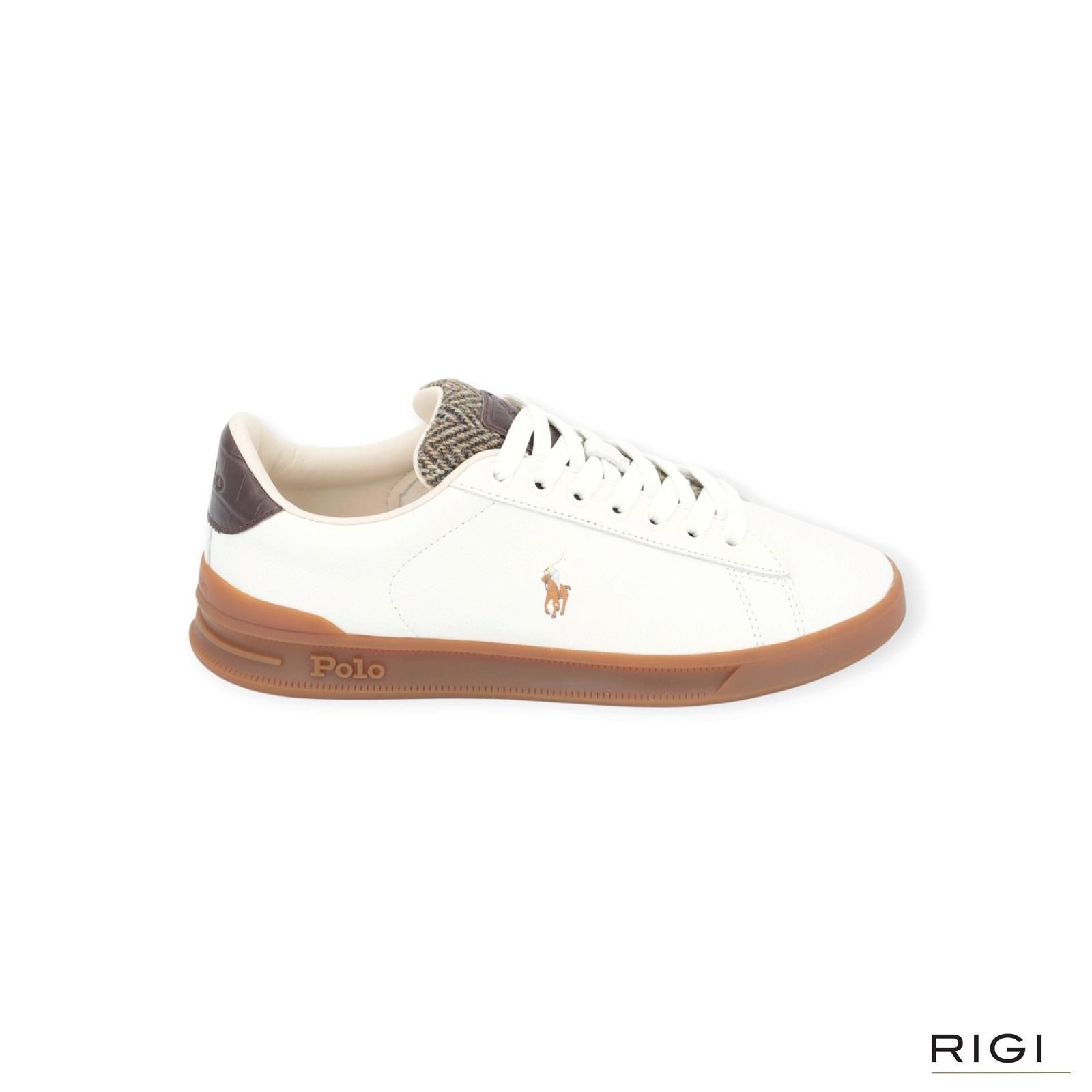 Polo Ralph Lauren Sneaker Wit herenschoenen (HRT CT III - HRT CT III ) - Rigi Polo Ralph Lauren Sneaker Wit herenschoenen (HRT CT III - HRT CT III ) - Rigi