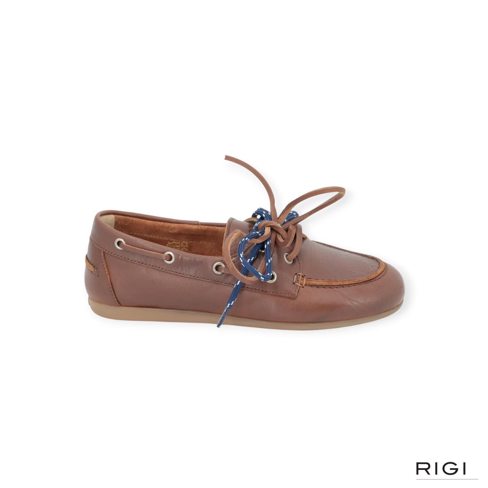 Posa Boat loafer soft in bruin zacht leer voor dames. Posa Boat loafer soft in bruin zacht leer voor dames.