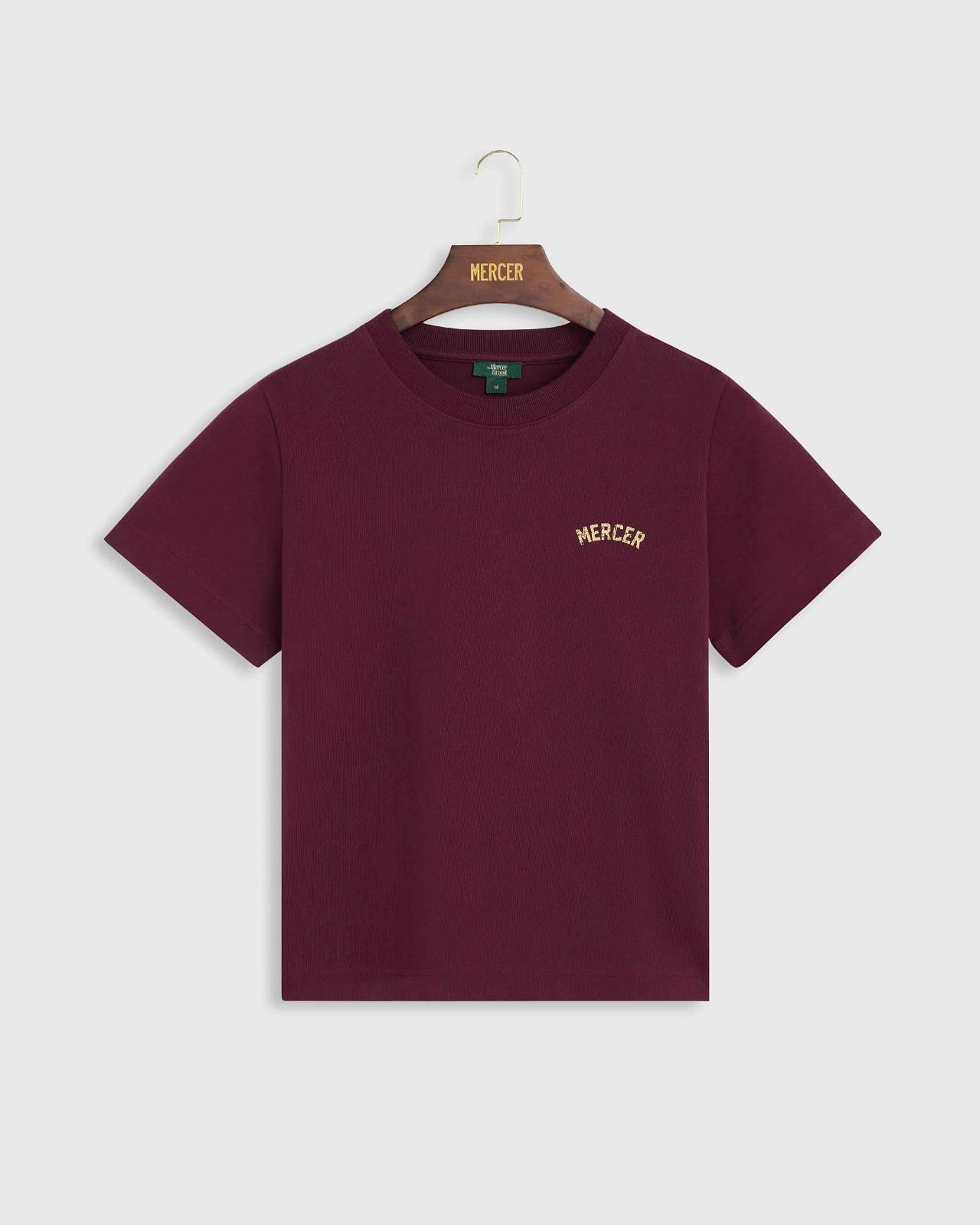Mercer T-shirt Bordeaux unisex (The Mercer Classic Tee W (MEAP263005) - The Mercer Classic Tee W (MEAP) - Rigi Mercer T-shirt Bordeaux unisex (The Mercer Classic Tee W (MEAP263005) - The Mercer Classic Tee W (MEAP) - Rigi
