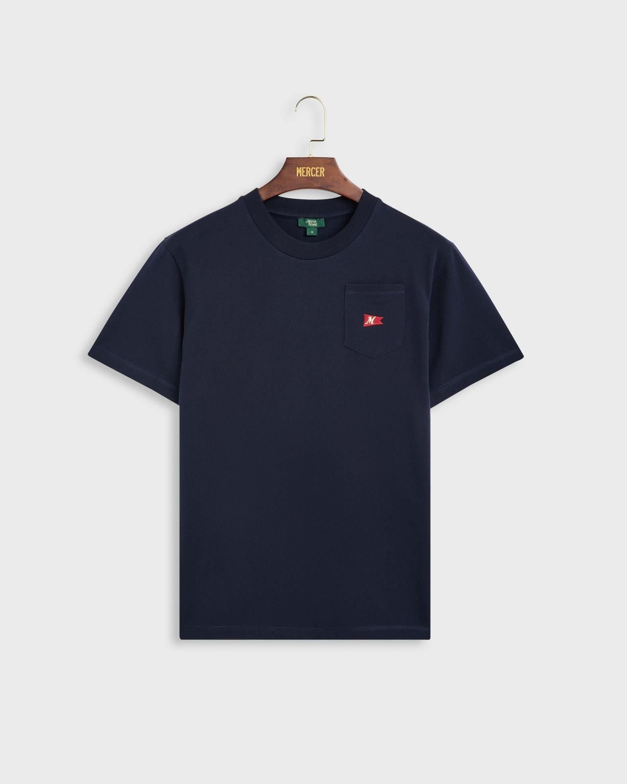 Mercer T-shirt Blauw unisex (The Mercer Flag Tee (MEAP263002) - The Mercer Flag Tee (MEAP26300) - Rigi Mercer T-shirt Blauw unisex (The Mercer Flag Tee (MEAP263002) - The Mercer Flag Tee (MEAP26300) - Rigi