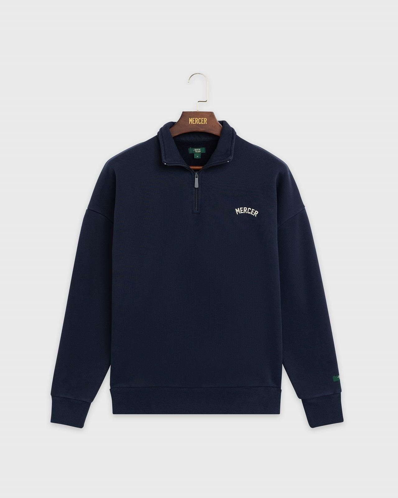 Mercer Sweater - Trui Blauw unisex (The Mercer Quarter Zip (MEAP263008) - The Mercer Quarter Zip (MEAP26) - Rigi Mercer Sweater - Trui Blauw unisex (The Mercer Quarter Zip (MEAP263008) - The Mercer Quarter Zip (MEAP26) - Rigi