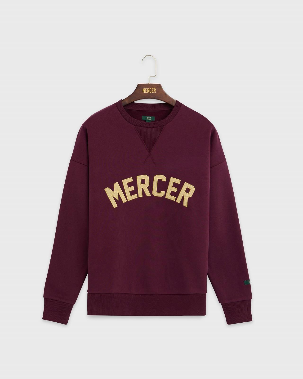 Mercer Sweater - Trui Bordeaux unisex (The Mercer Signature Sweat (MEAP263007) - The Mercer Signature Sweat (ME) - Rigi Mercer Sweater - Trui Bordeaux unisex (The Mercer Signature Sweat (MEAP263007) - The Mercer Signature Sweat (ME) - Rigi