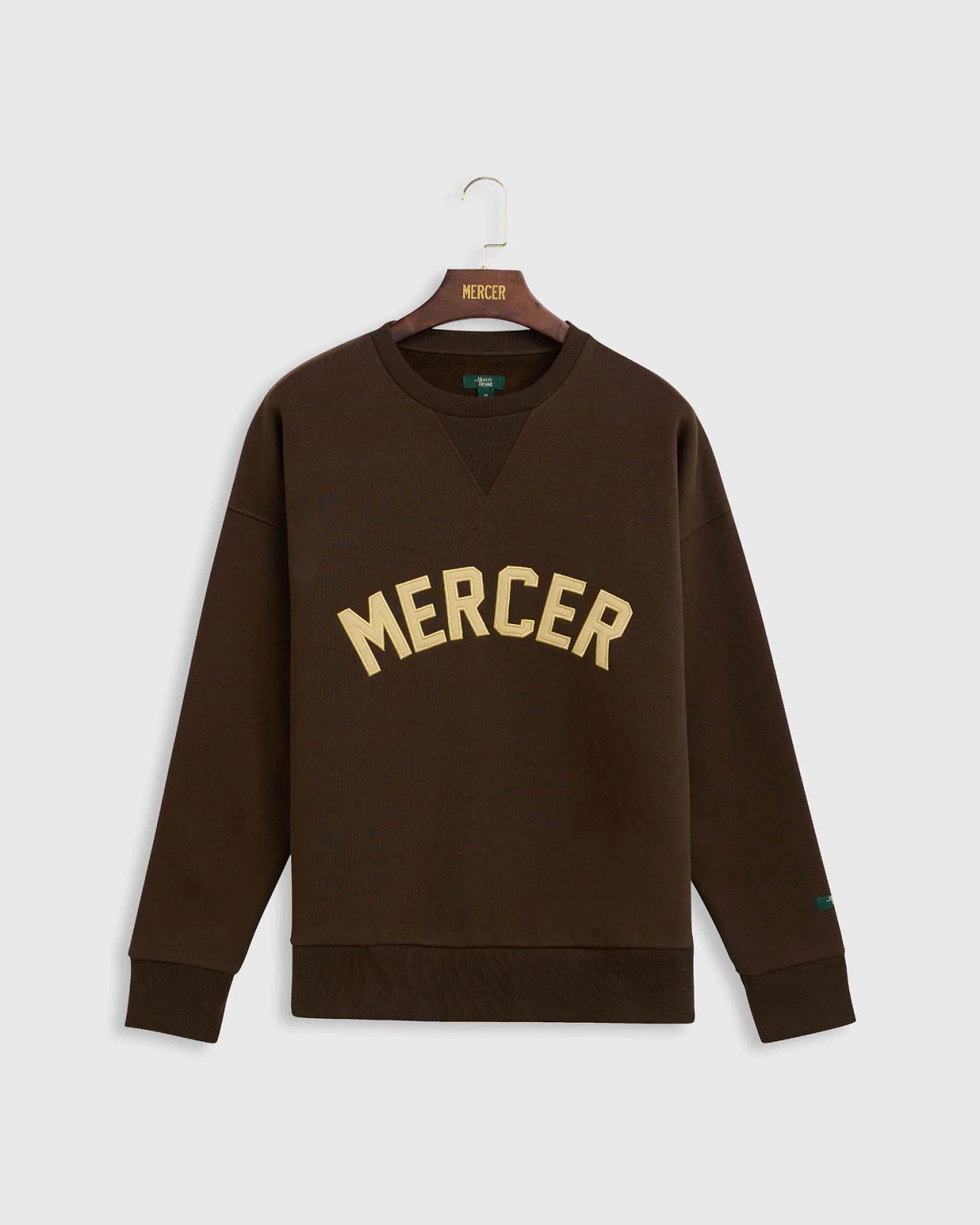 Mercer Sweater - Trui Bruin unisex (The Mercer Signature Sweat (MEAP263007) - The Mercer Signature Sweat (ME) - Rigi Mercer Sweater - Trui Bruin unisex (The Mercer Signature Sweat (MEAP263007) - The Mercer Signature Sweat (ME) - Rigi