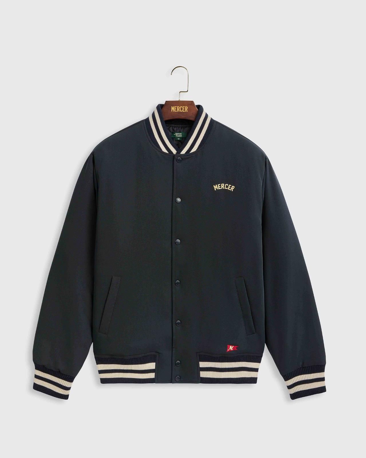 Mercer Jas Blauw unisex (The Mercer Varsity Jacket (MEAP263025) - The Mercer Varsity Jacket (MEA) - Rigi Mercer Jas Blauw unisex (The Mercer Varsity Jacket (MEAP263025) - The Mercer Varsity Jacket (MEA) - Rigi