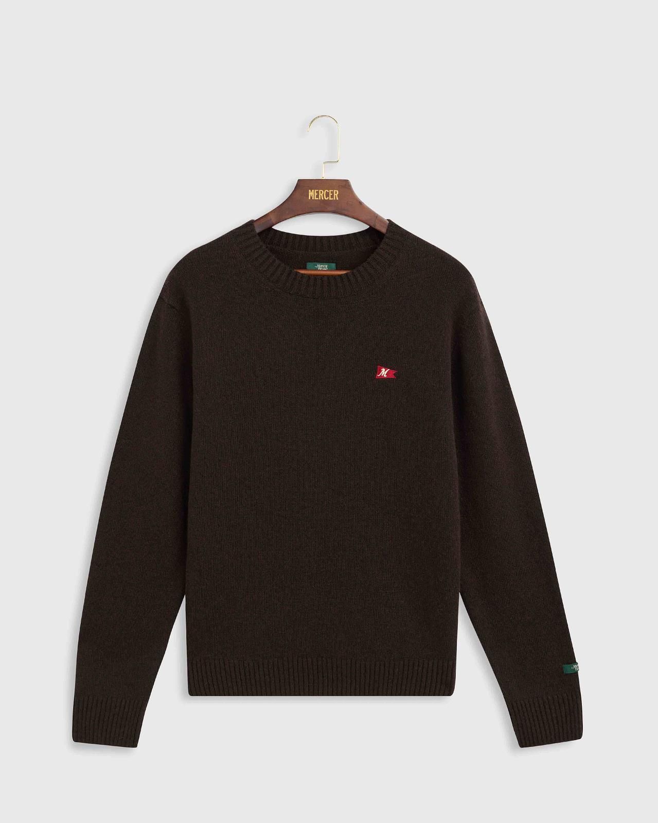 Mercer Sweater - Trui Bruin unisex (The Mercer Wool Knit (MEAP263011) - The Mercer Wool Knit (MEAP2630) - Rigi Mercer Sweater - Trui Bruin unisex (The Mercer Wool Knit (MEAP263011) - The Mercer Wool Knit (MEAP2630) - Rigi