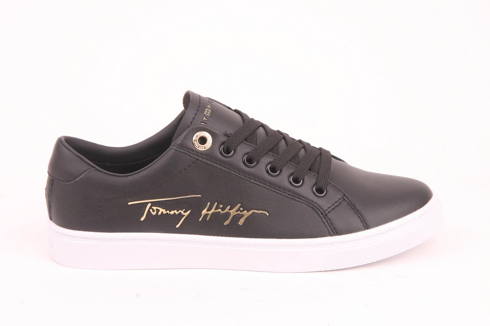 Tommy Hilfiger Sneaker Zwart dames (FW05543BDS - FW05543BDS) - Rigi